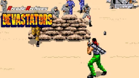 Portada de Arcade Archives DEVASTATORS