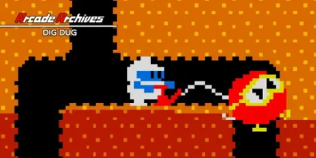 Portada de Arcade Archives DIG DUG
