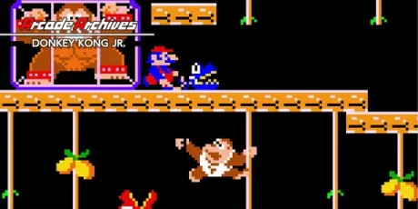 Portada de Arcade Archives DONKEY KONG JR.
