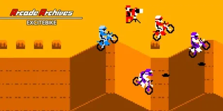 Portada de Arcade Archives EXCITEBIKE