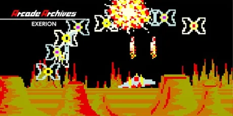 Portada de Arcade Archives EXERION