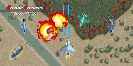 Portada de Arcade Archives FLAK ATTACK