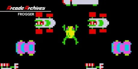 Portada de Arcade Archives FROGGER