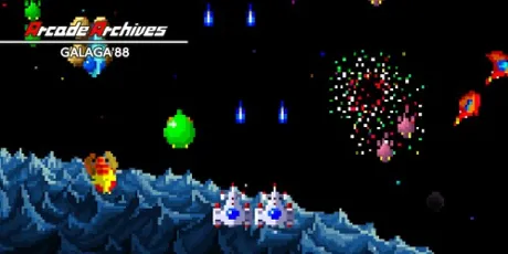 Portada de Arcade Archives GALAGA'88