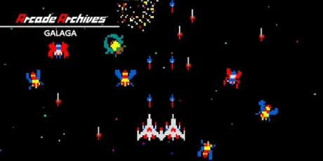 Portada de Arcade Archives GALAGA