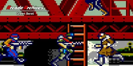 Portada de Arcade Archives Green Beret