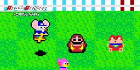 Portada de Arcade Archives HOPPING MAPPY