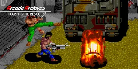 Portada de Arcade Archives IKARI III -THE RESCUE-