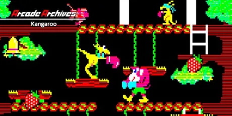 Portada de Arcade Archives Kangaroo