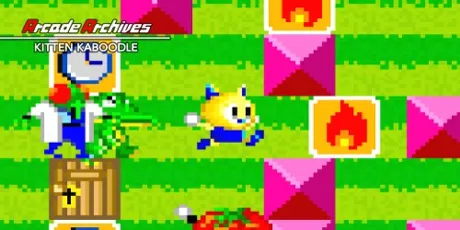Portada de Arcade Archives KITTEN KABOODLE
