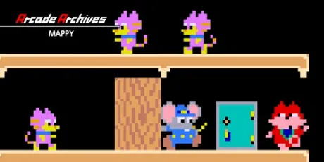 Portada de Arcade Archives MAPPY