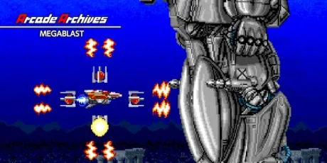 Portada de Arcade Archives MEGABLAST