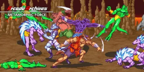 Portada de Arcade Archives METAMORPHIC FORCE