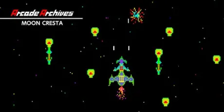 Portada de Arcade Archives MOON CRESTA