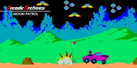 Portada de Arcade Archives MOON PATROL