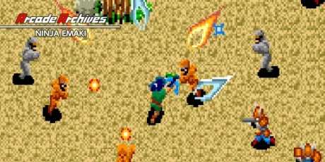 Portada de Arcade Archives NINJA EMAKI