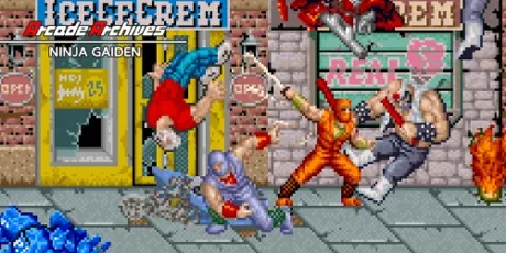 Portada de Arcade Archives NINJA GAIDEN