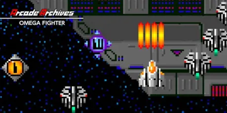 Portada de Arcade Archives OMEGA FIGHTER