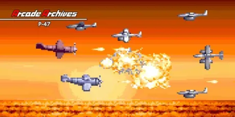 Portada de Arcade Archives P-47