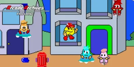 Portada de Arcade Archives PAC-LAND