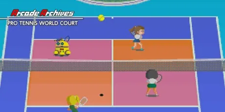 Portada de Arcade Archives PRO TENNIS WORLD COURT