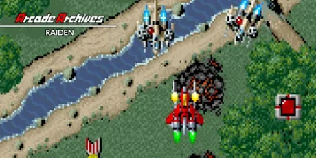 Portada de Arcade Archives RAIDEN