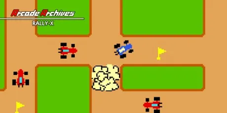 Portada de Arcade Archives RALLY-X