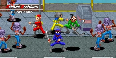 Portada de Arcade Archives THE NINJA KIDS