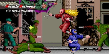 Portada de Arcade Archives THE NINJA WARRIORS