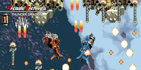 Portada de Arcade Archives THUNDER DRAGON