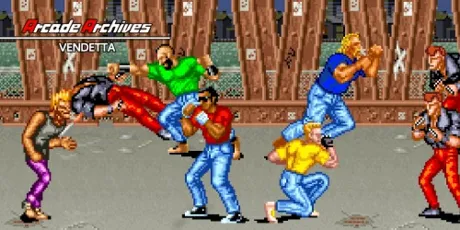 Portada de Arcade Archives VENDETTA
