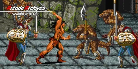 Portada de Arcade Archives WARRIOR BLADE