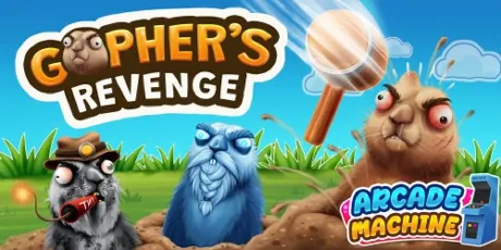 Portada de Arcade Machine: Gopher's Revenge