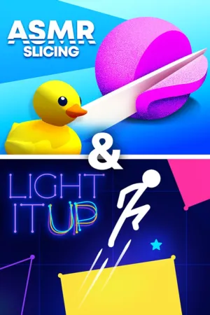 Portada de ASMR Slicing & Light-It Up