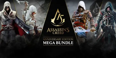 Portada de Assassin's Creed Anniversary Edition Mega Bundle