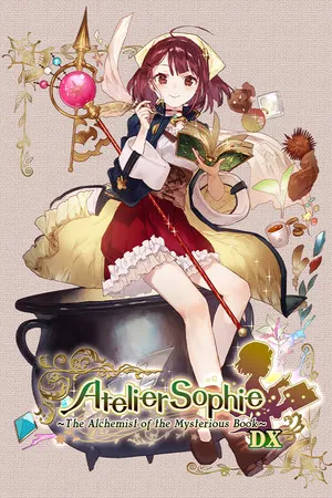 Portada de Atelier Sophie: The Alchemist of the Mysterious Book DX