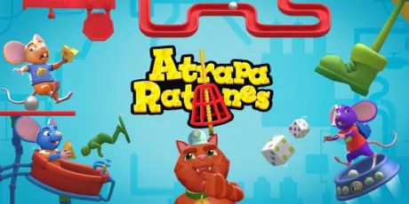 Portada de Atrapa Ratones - El juego de mesa