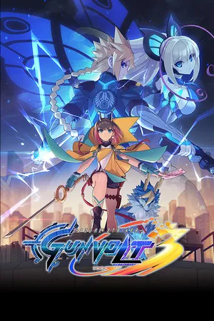Portada de Azure Striker GUNVOLT 3