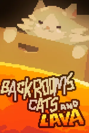 Portada de Backrooms Cats and Lava