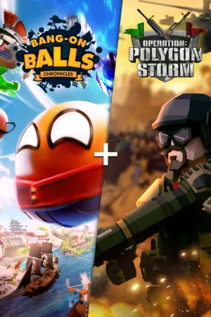 Portada de Bang-On Balls Chronicles + Operation: Polygon Storm