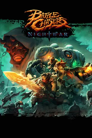 Portada de Battle Chasers: Nightwar