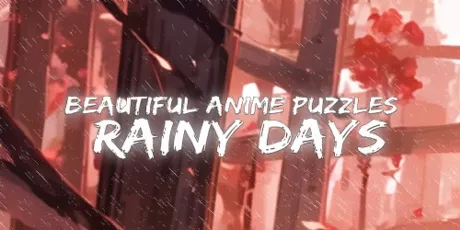Portada de Beautiful Anime Puzzles - Rainy Days