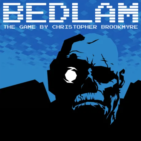 Portada de Bedlam: The Game by Christopher Brookmyre