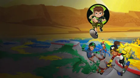 Portada de Ben 10 and Crayola Scoot