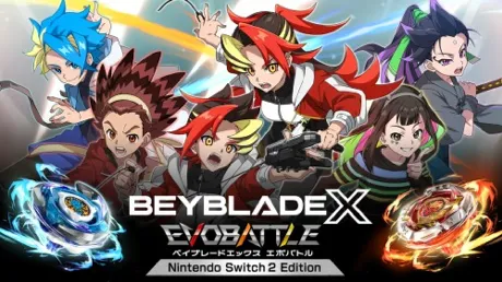 Portada de BEYBLADE X EVOBATTLE Nintendo Switch™ 2 Edition