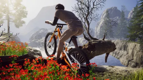 Captura de Bicycle Rider Simulator
