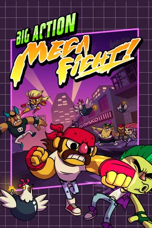 Portada de Big Action Mega Fight!