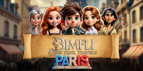 Portada de Bimfli & His Time Travels: Paris