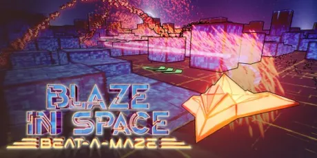 Portada de Blaze in Space: Beat a-Maze