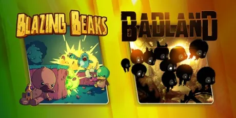 Portada de Blazing Beaks + Badland